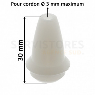 Cache nœud pour cordon