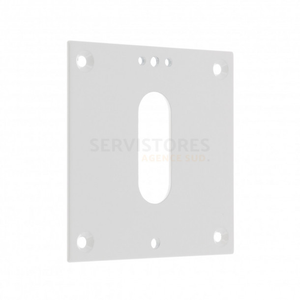 Plaque de fixation pour sortie de caisson