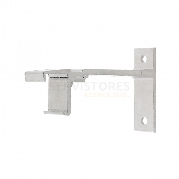 Support de face déport 90 mm poli