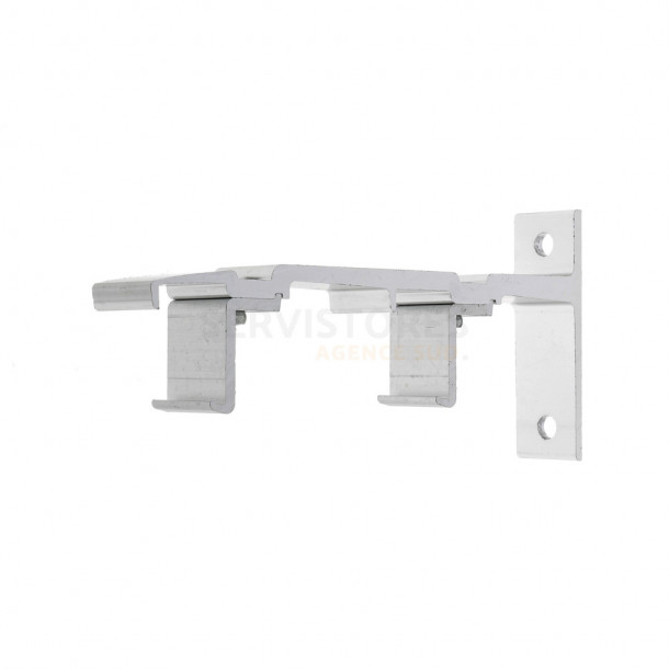 Support de face déport 120 mm poli