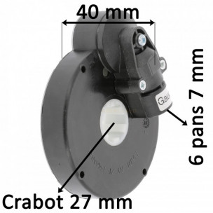 Treuil de volet roulant type Grosfillex