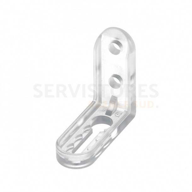 Equerre de guidage de store intérieur PVC translucide