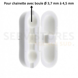 Arrêt de chainette de store intérieur