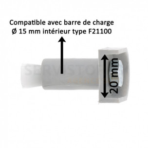 Embout pour bras de projection