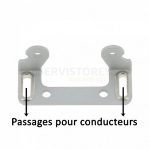 Equerre pour guidage de store extérieur
