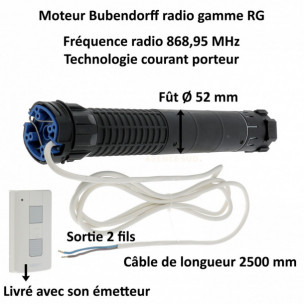 Moteur Bubendorff RG - 10 Nm