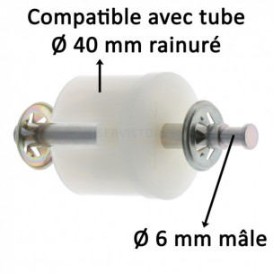 Embout de tube Simu