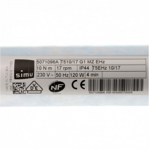 Moteur Simu T5 E Hz 10/17