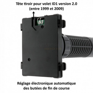 Moteur Bubendorff RG pour ID1 33Nm version 2.0 (entre 1999 et 2009)