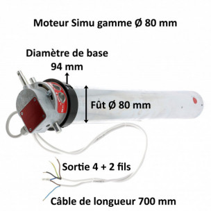 Moteur Simu T830M