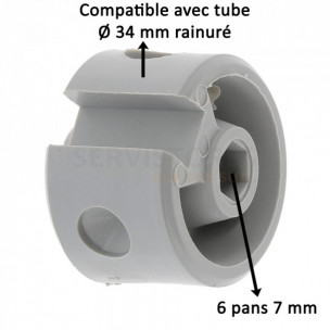 Embout de tube Soliso