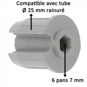 Embout de tube Soliso