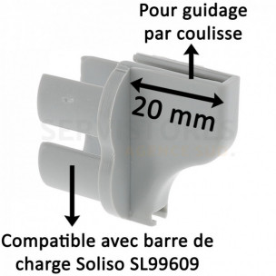 Embout de barre de charge Soliso