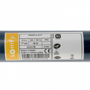 Moteur Somfy OXIMO 50 IO 6/17