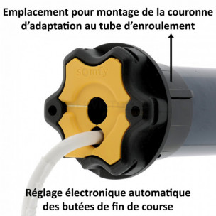 Moteur Somfy S&SO RS100 IO 10/17