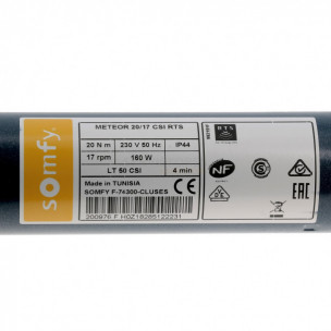 Moteur Somfy LT50 Meteor 20/17 CSI RTS