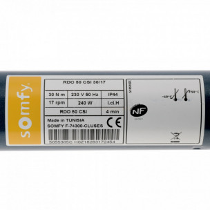 Moteur Somfy RDO 50 CSI 30/17