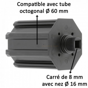 Embout de tube Bubendorff