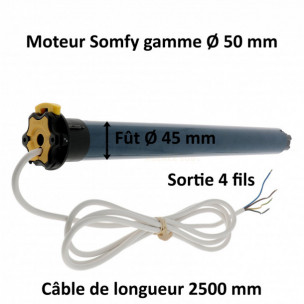 Moteur Somfy LT50 Vectran 50/12
