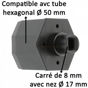 Embout de tube Bubendorff B25404