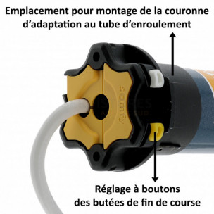 Moteur Somfy LT50 Vectran 50/12