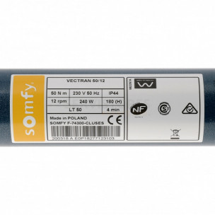 Moteur Somfy LT50 Vectran 50/12