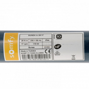 Moteur Somfy SUNEA 50 IO 25/17