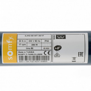 Moteur Somfy ILMO 50 WT 30/17