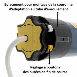 Moteur Somfy LT60 Orion S 55/17