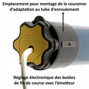 Moteur Somfy ALTUS 60 RTS 55/17