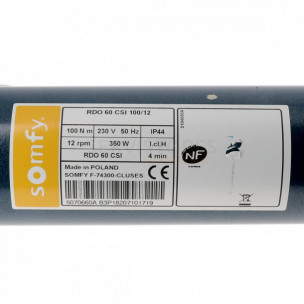 Moteur Somfy RDO 60 CSI 100/12