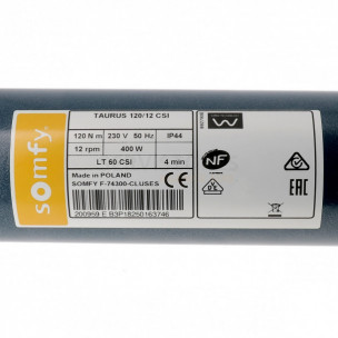 Moteur Somfy LT60 Taurus 120/12 CSI