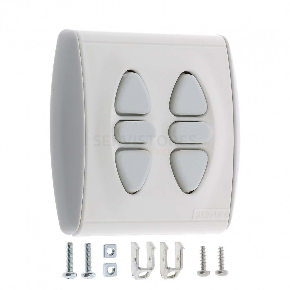 2 Interrupteurs Inverseurs Somfy Inis Uno Intéo - Réf. 1800004A - Neufs Sous Blister