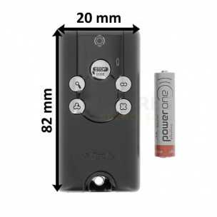 Télécommande de poche Keytis 4 IO Somfy