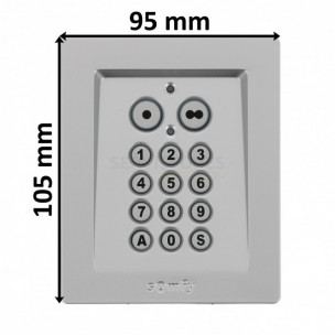 Clavier à code métal IO Somfy