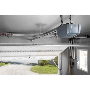 Porte De Garage Sectionnelle Standard – Avec Moteur Somfy – Isolée, Compatible Tahoma
