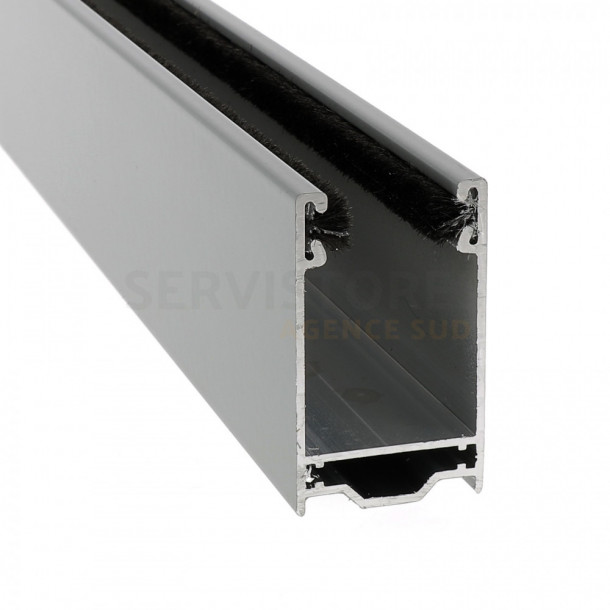 Coulisse aluminium de 45 x 27 mm pour volet roulant tradi rapide