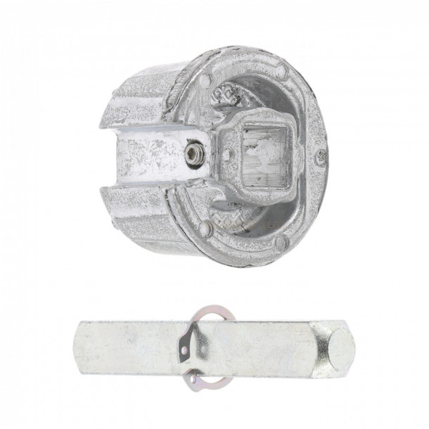 Embout de tube Somfy pour tube Ø50 mm sortie carré 13 mm femelle