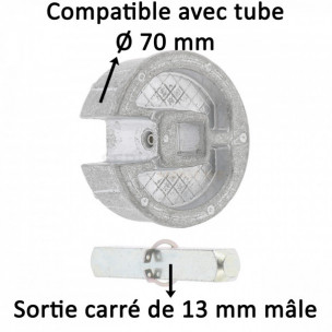 Embout de tube Somfy