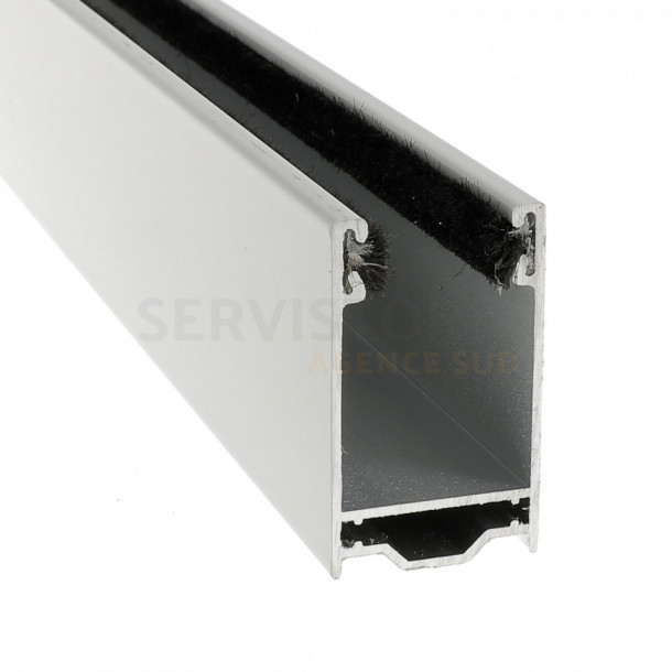 Coulisse aluminium de 45 x 27 mm pour volet roulant tradi rapide