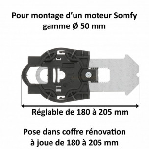 Support moteur Somfy