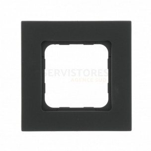 Cadre SMOOVE Somfy noir mat