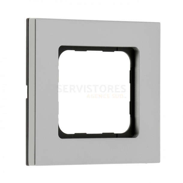Cadre SMOOVE Somfy acier mat