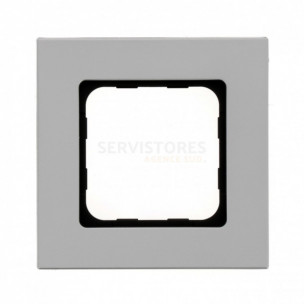 Cadre SMOOVE Somfy acier mat