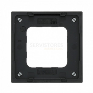 Cadre SMOOVE Somfy acier mat