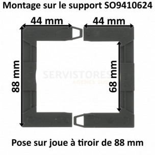Adaptateur pour support moteur Somfy