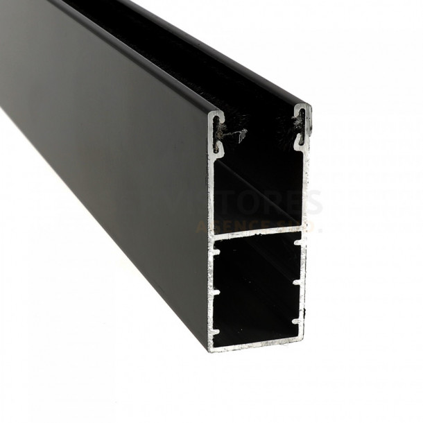 Coulisse aluminium de 53 x 22 mm pour volet roulant rénovation