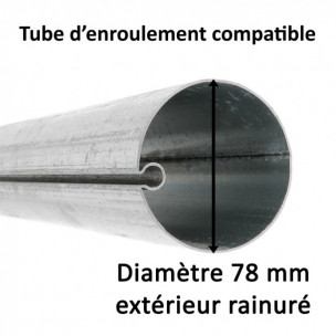 Bague moteur Somfy et Simu Ø78R