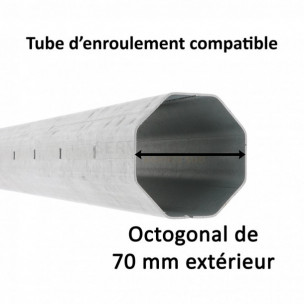 Bague moteur Somfy et Simu Octo 70