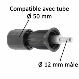 Embout de tube Somfy